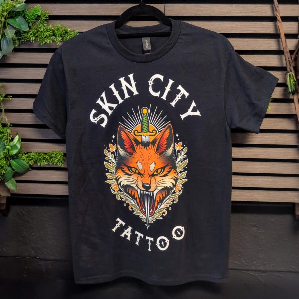 Shirt Skin City T-Shirt – Black